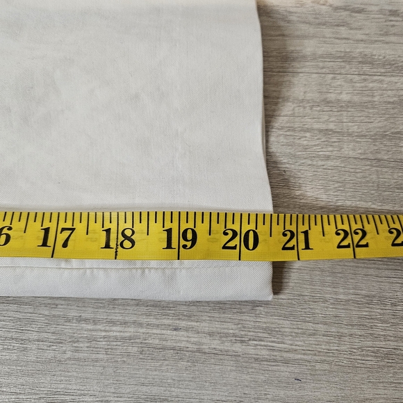 Theory Women's Off White Cropped Wide-Leg Dressy Pants Size 30 Business Casual - Picture 7 of 8